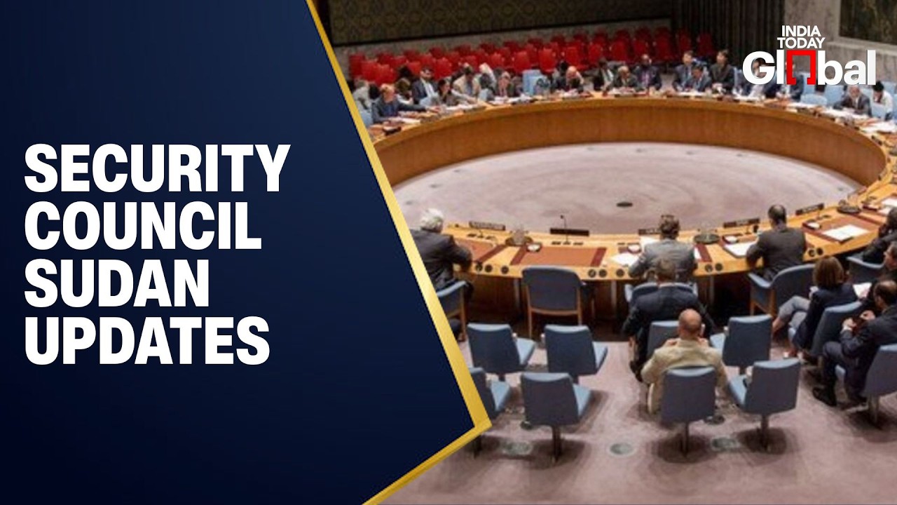 LIVE: UN Security Council Debates Sudan Crisis