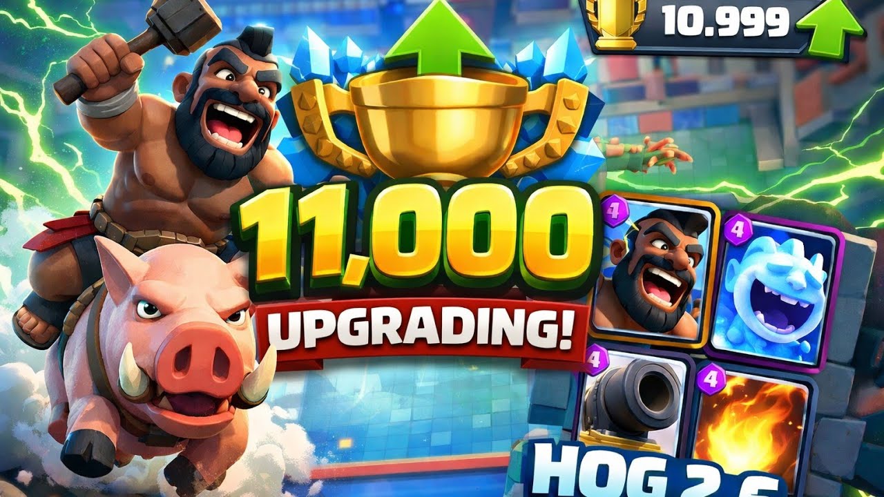 2.6 Hog road to 11.000 trophies (unlock ranked) part 3