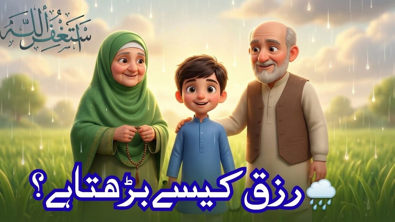 Power of Istighfar | Islamic Moral Story for Kids | استغفار کی طاقت | Hussain islamic stories