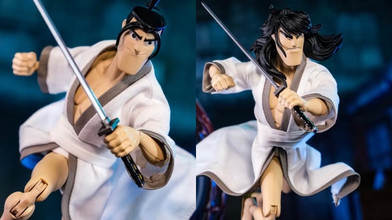 Новые фигурки Самурая Джека от Mezco Toyz в руках. Предзаказ на фигурку Агента Гомеса в Titan Toyz.