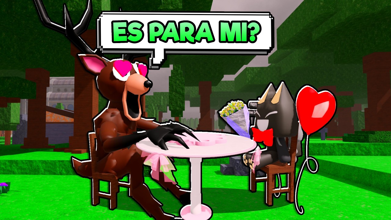 Tuve una CITA con el CIERVO de 99 Noches En El Bosque ROBLOX