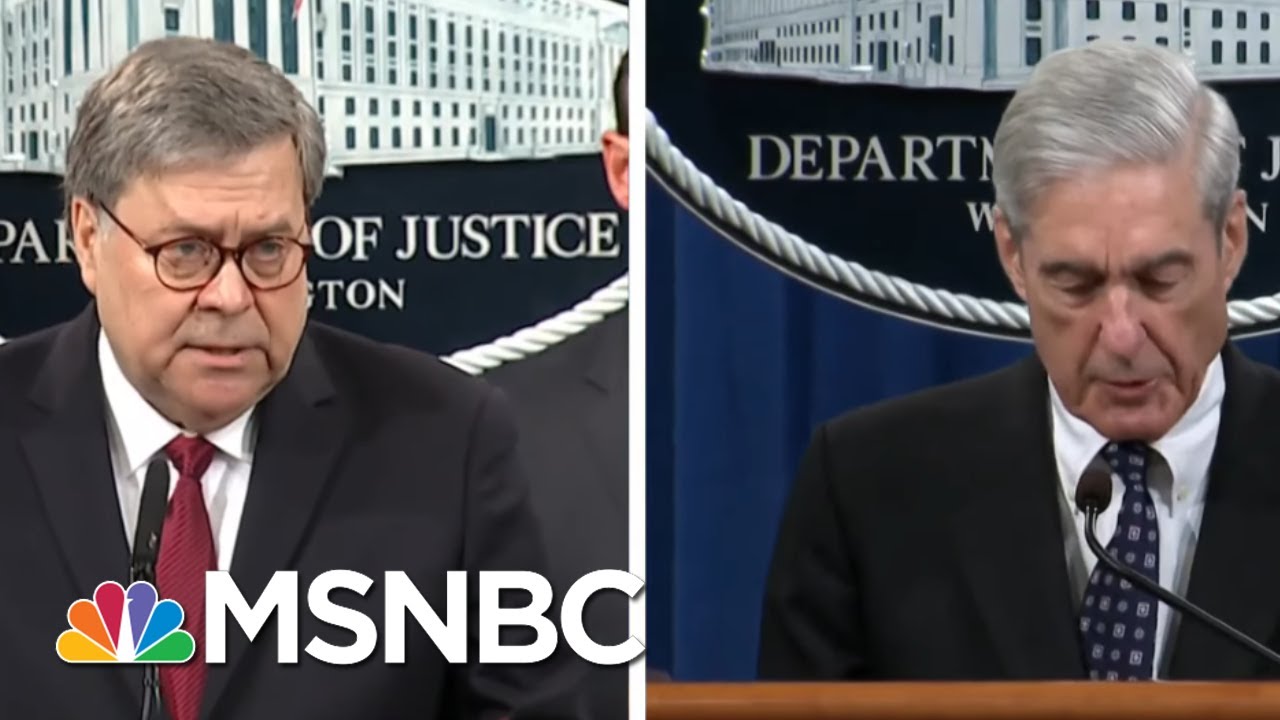 Robert Mueller Contradicts Both Trump And AG Barr On Russia Investigation | The 11th Hour | MSNBC
