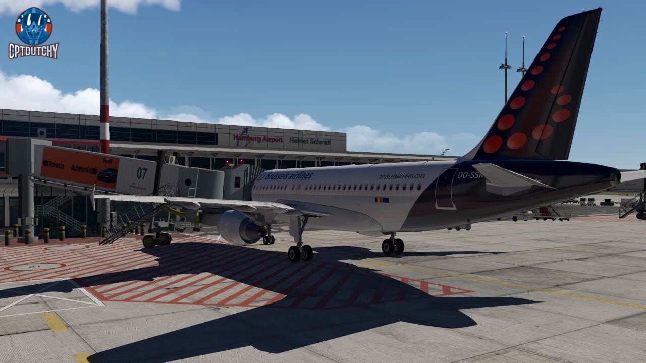 VIRTUAL TRIP REPORT | Hamburg to Brussels | Brussels Airlines A319 | Economy Class | X-Plane 11
