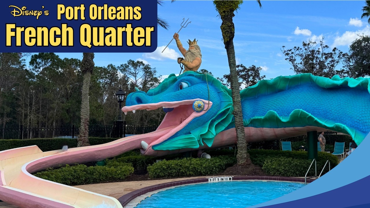 Disney’s Port Orleans French Quarter Resort Tour | Food, Pools, Boat to Disney Springs & More