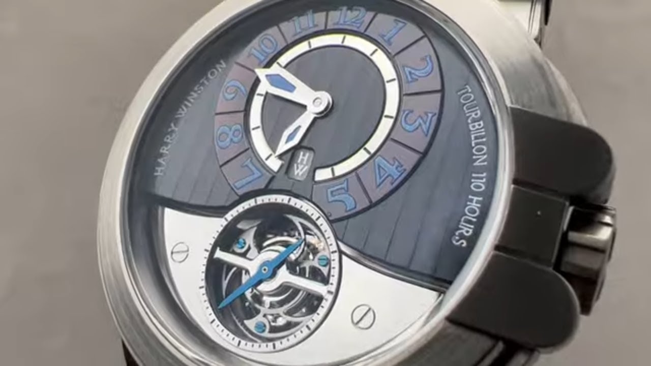 Harry Winston Z3 Ocean Tourbillon Zallium 400-MAT44Z - Hands-On Review & Features Overview