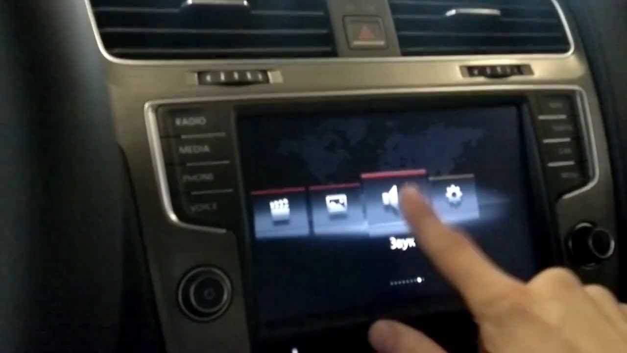 Discover Pro в VW Golf Mk7