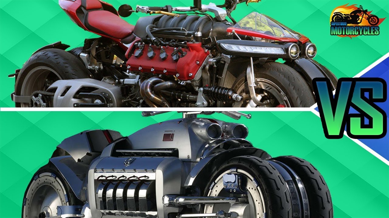 Lazareth LM847 VS Dodge Tomahawk | Bikes Battle