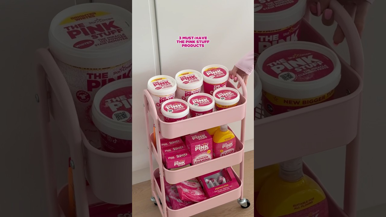 3 The Pink Stuff product must-haves to level up your cleaning game 🤭💖💪