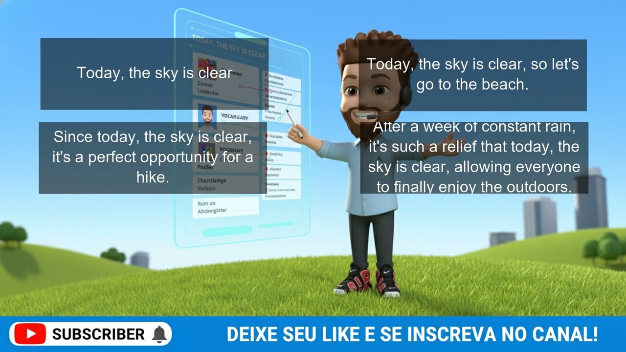 Você vai se surpreender! | Today, the sky is clear