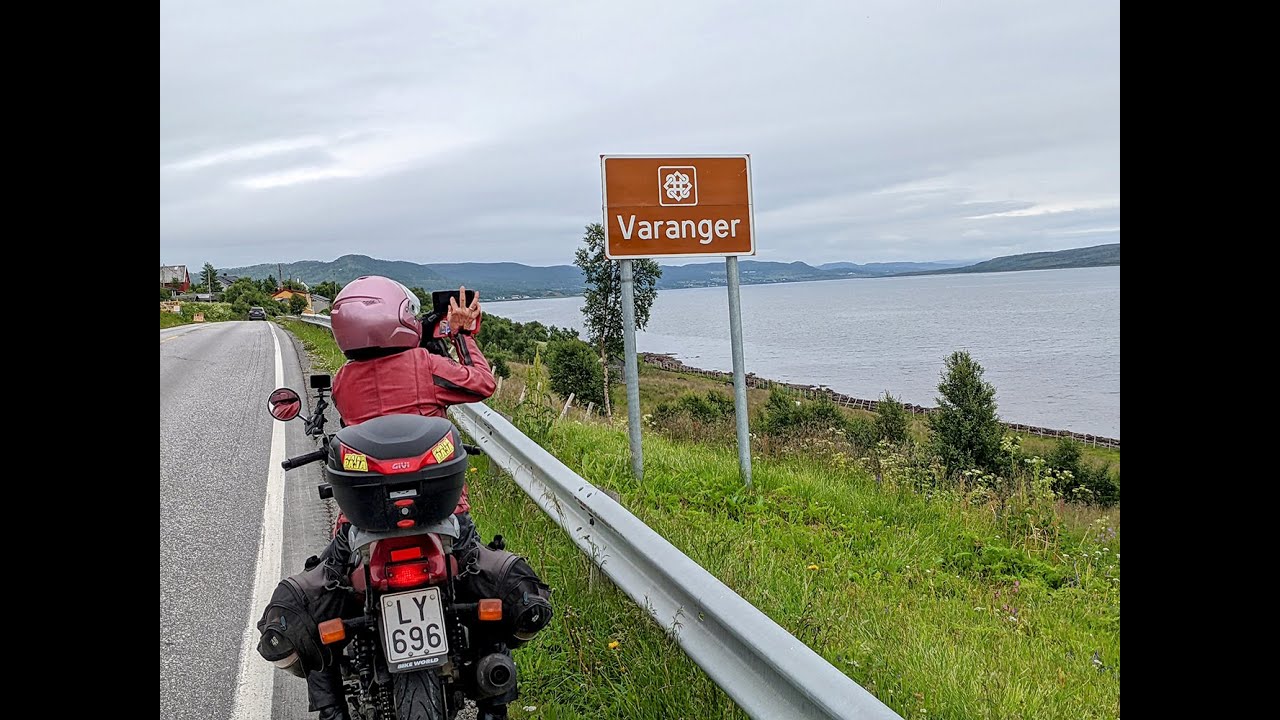 Moottoripyörällä Utsjoki - Vesisaari