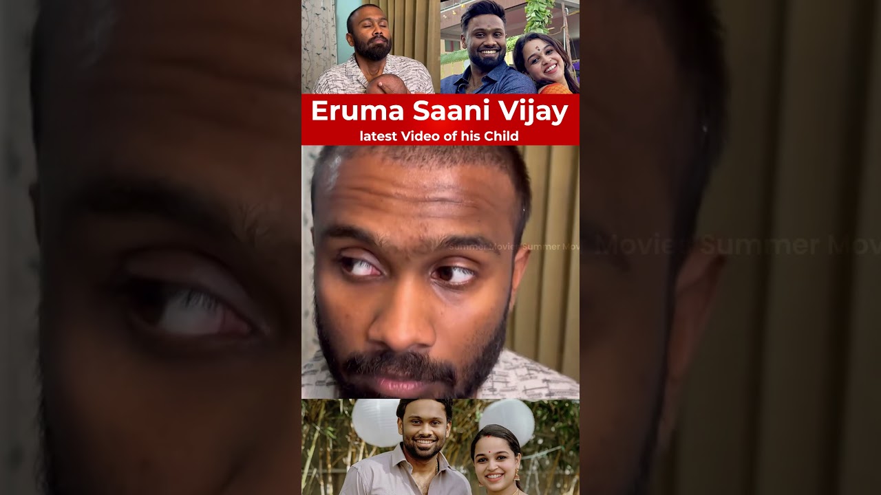 Eruma Saani Vijay&rsquo;s Adorable Reel with His Baby Melts Hearts #erumasaani