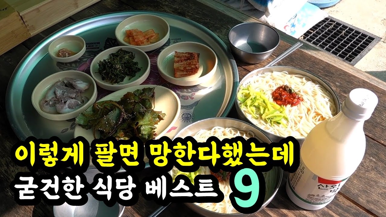 미친 가성비 식당 베스트9! 이렇게 팔면 망한다 했는데 굳건한 식당! [맛있겠다 Yummy]