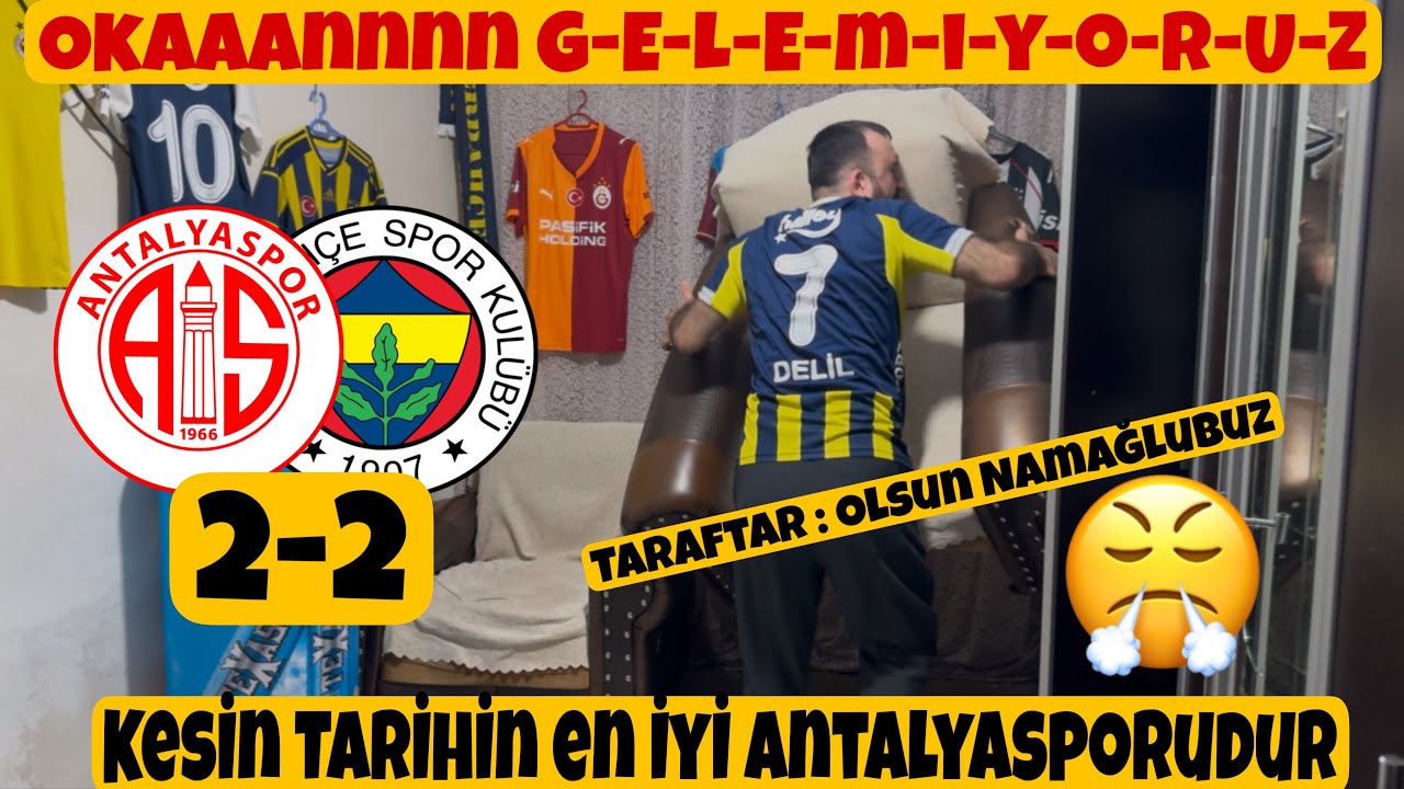 Delil Reis Antalyaspor 2-2 Fenerbah&ccedil;e Tepki Videosu #keşfet #fenerbah&ccedil;e #galatasaray #şampiyon #bjk 