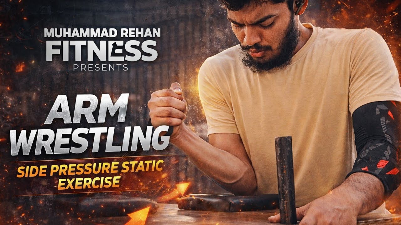 Build INSANE Side Pressure for Arm Wrestling (Static Method)