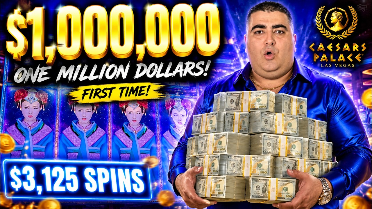 I Took $1,000,000 to Caesars Palace - Watch What Happened