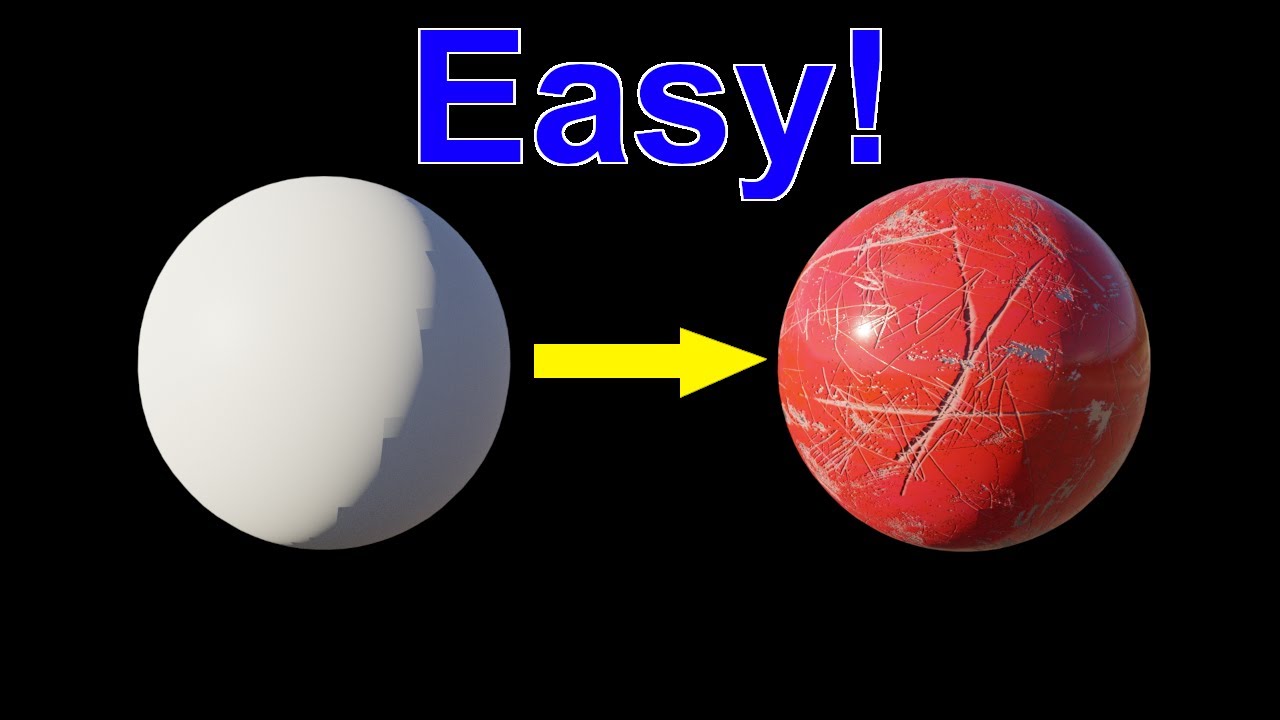 Super easy way to add PBR textures to objects in Blender 2.93