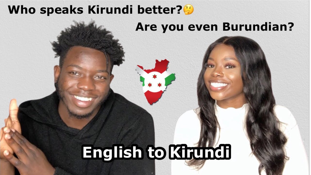 Kirundi Challenge | English to Kirundi