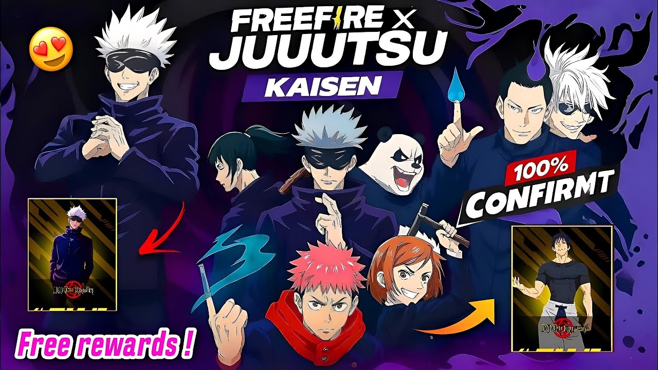 Jujutsu Kaisen X Free Fire 2026 l Free Fire New Event l Ff New Event l Jujutsu Kaisen Collaboration 