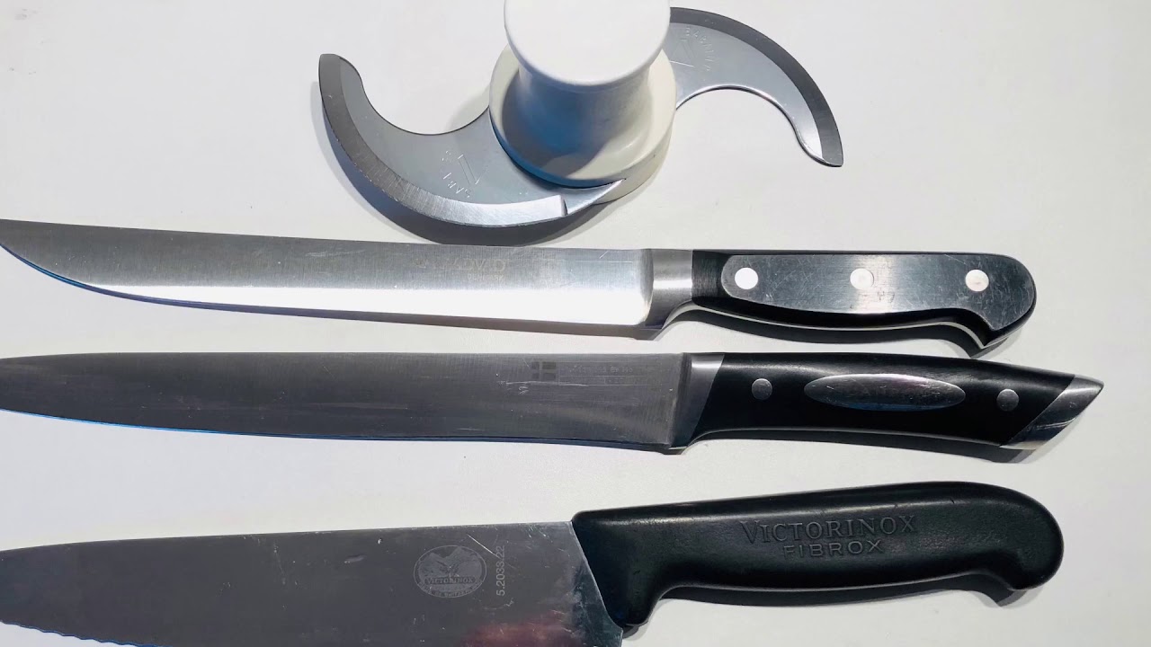 Slibning af knive, sakse mv. For mere info se Holms-knivservice.dk