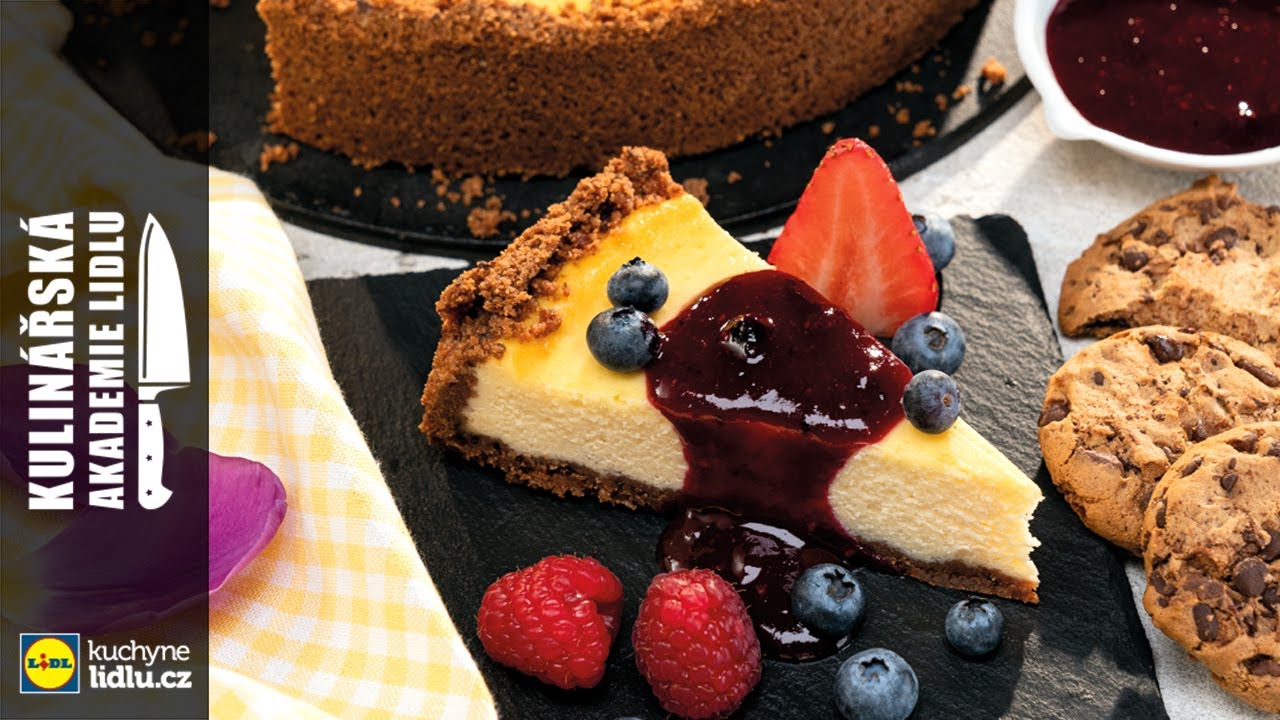 Vanilkový cheesecake - Roman Paulus - Kulinářská Akademie Lidlu