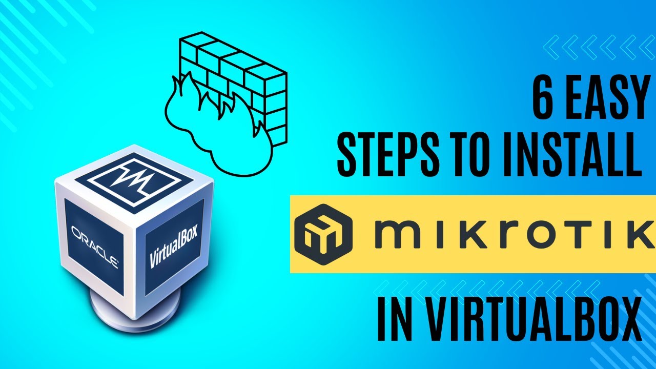 Как установить Mikrotik на Virtualbox | 6 простых шагов