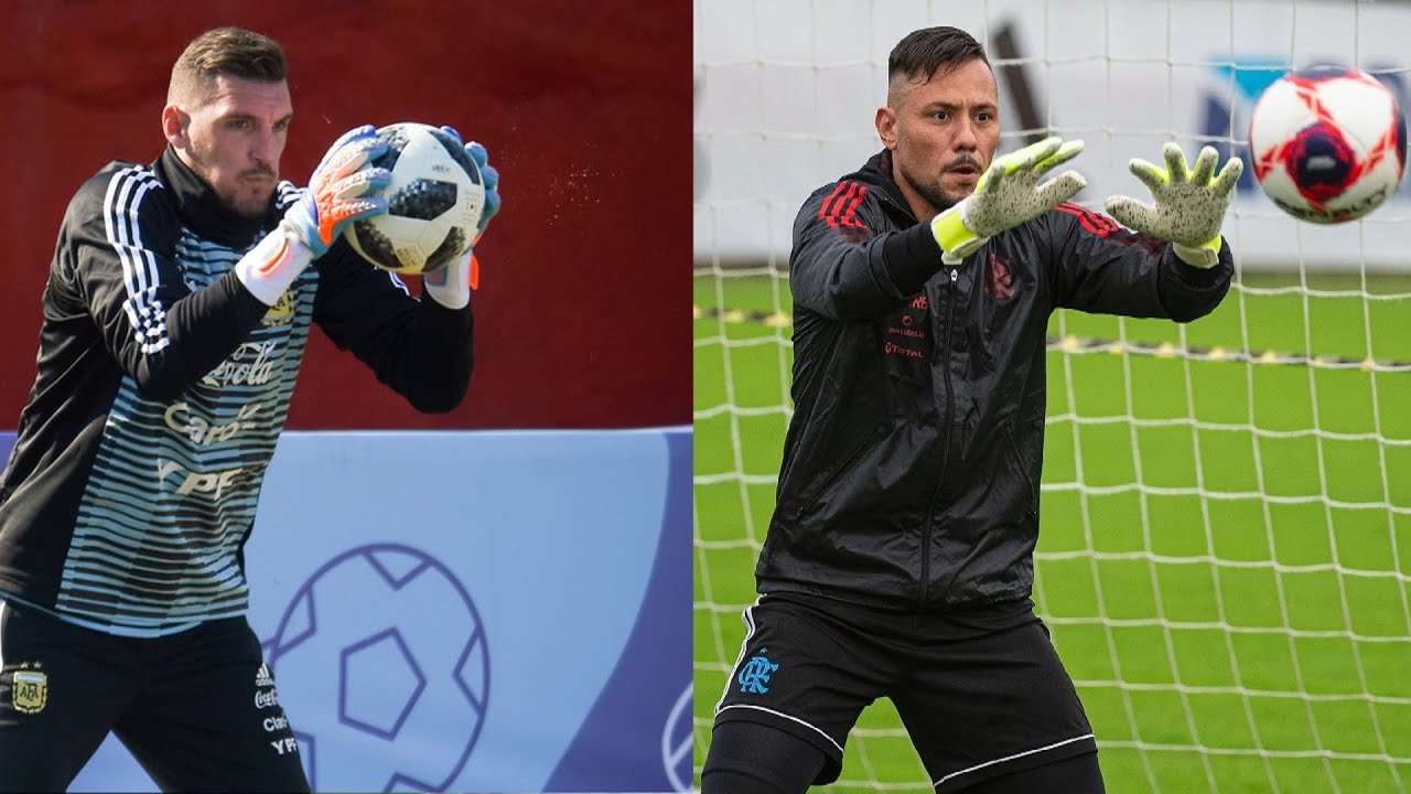 Treino dos Goleiros do River Plate vs Flamengo ll 2021 HD