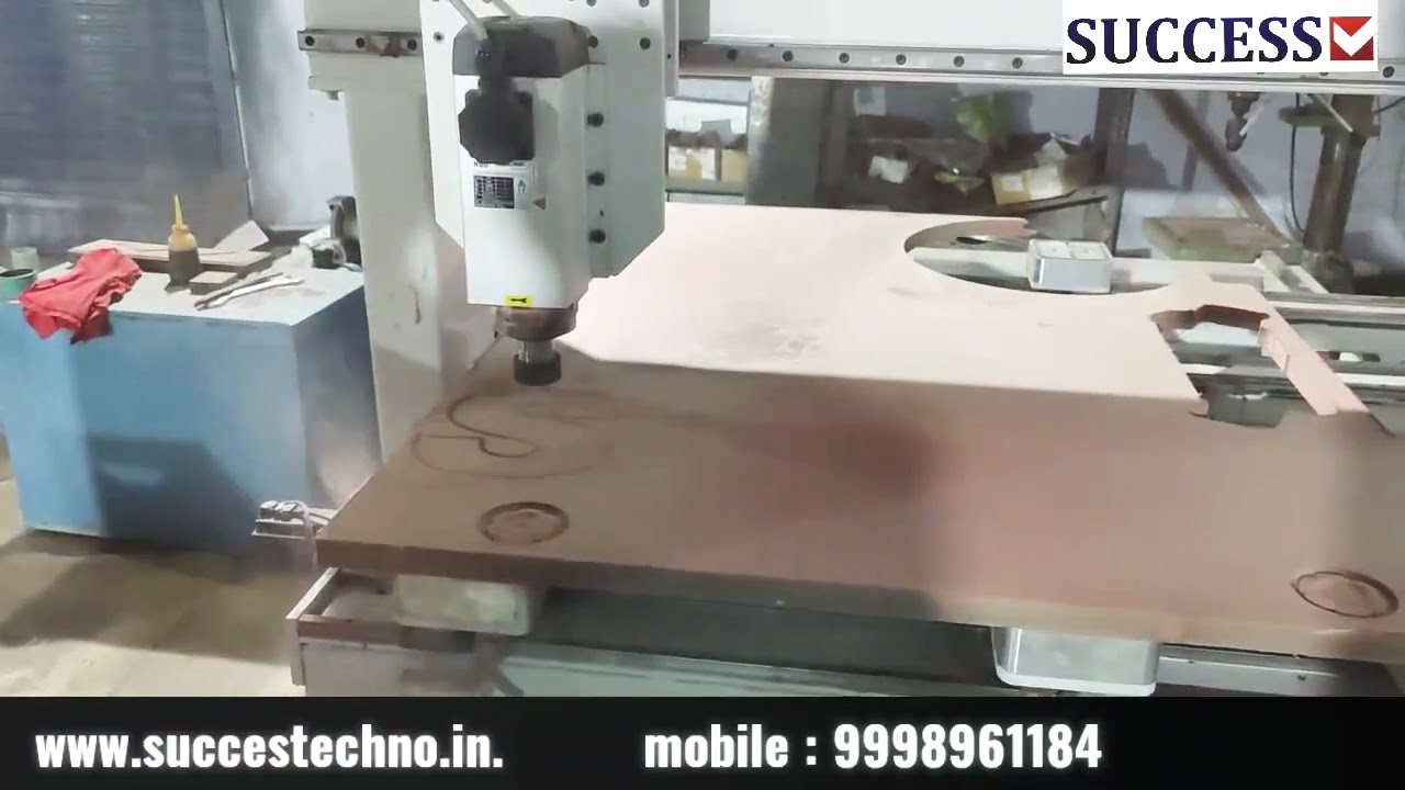 cnc router with vacuum cup