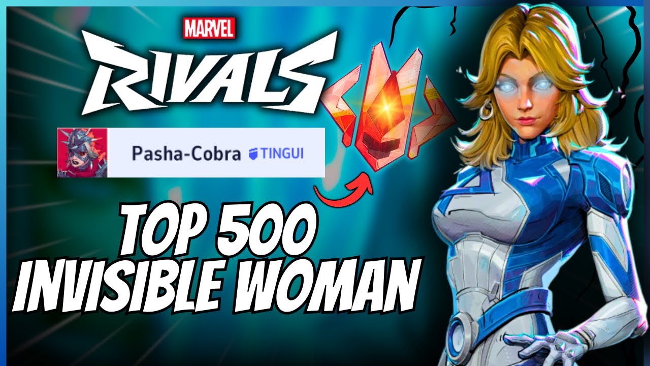 Как играть за Невидимую Женщину, как игрок из ТОП-500 | Руководство по Marvel Rivals...