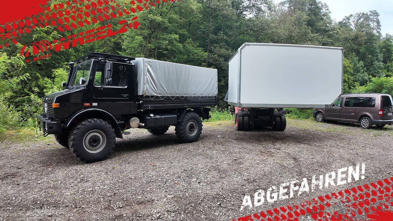 POWER UNIMOG FOR SALE - 240PS, Black Beauty, mit Splitgetriebe, der 4wheel24 BOX und mega Details!