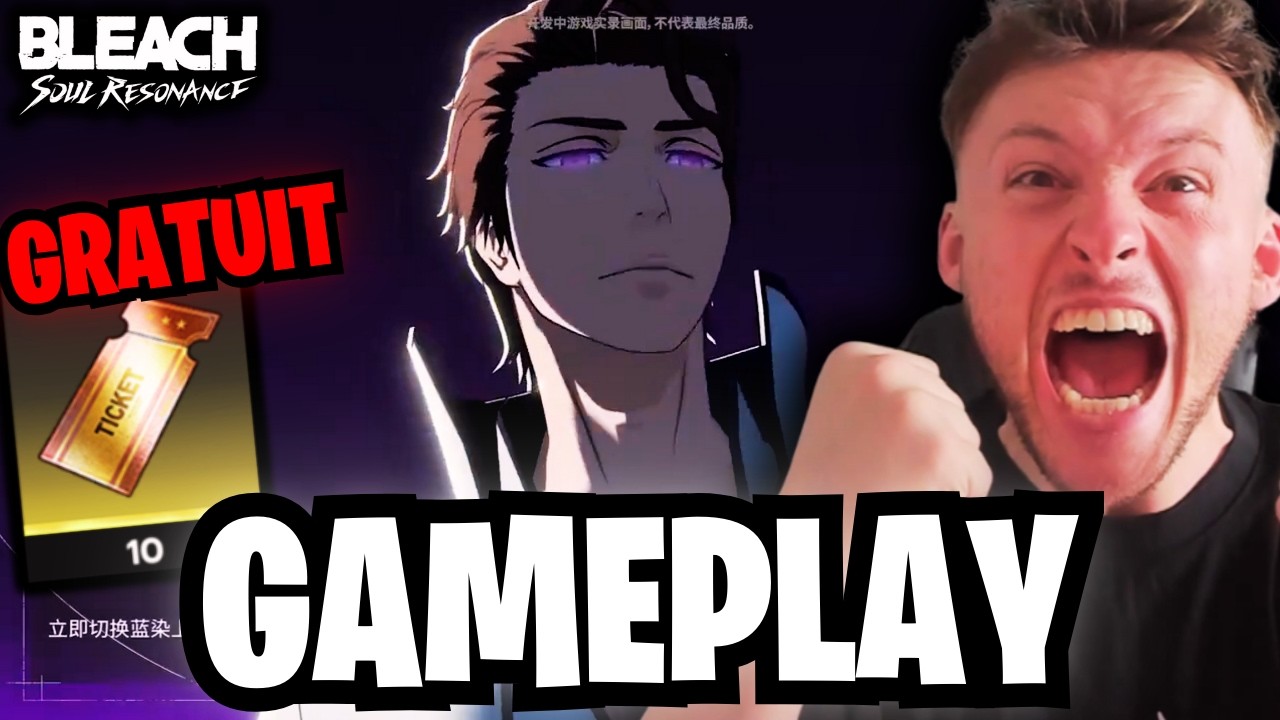 AIZEN VA TOUT DÉTRUIRE 😈 REVEAL GAMEPLAY INCROYABLE + 10 TICKETS GRATUITS ! | BLEACH SOUL RESONANCE