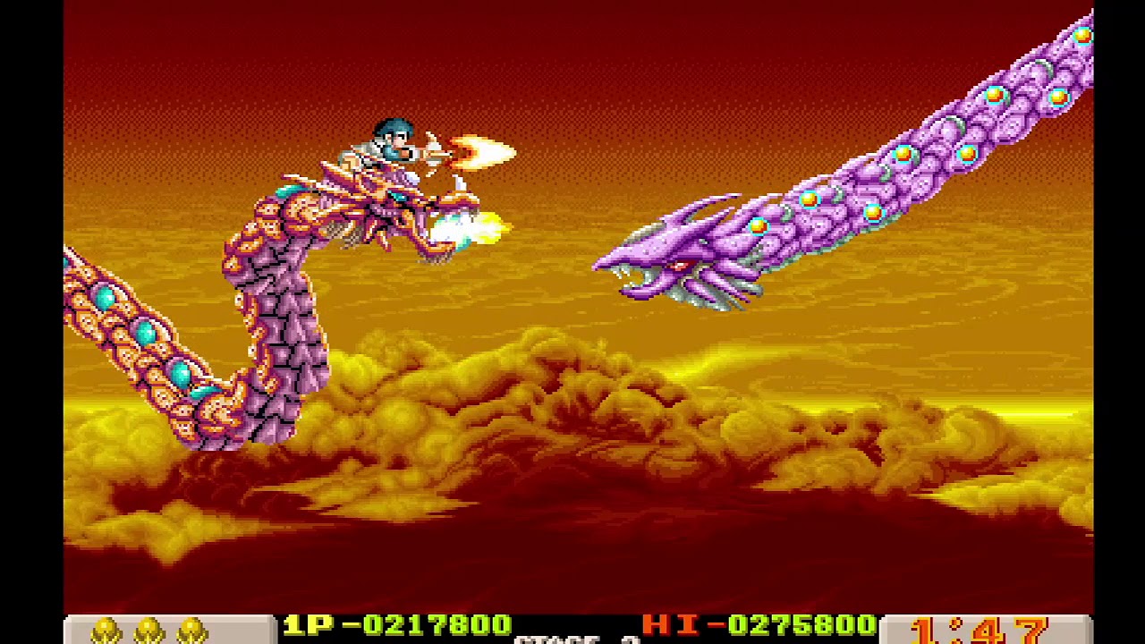 DRAGON BREED, Irem, Arcade, Complete Playthrough (1cc no miss)