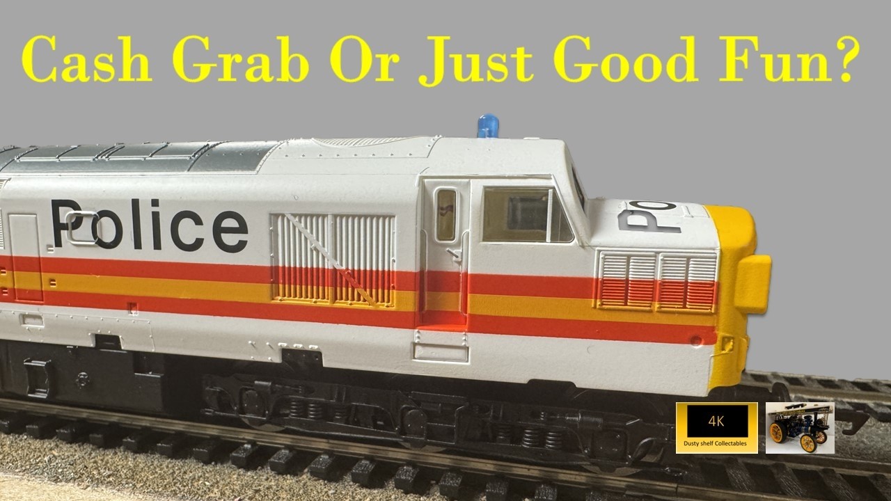 Новая полицейская раскраска локомотива Class 37 от Hornby - R30435TXS RailRoad Plus со звуковым и...