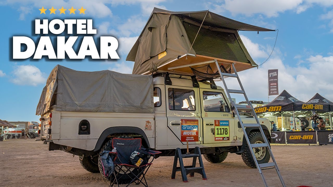 The Best Camping Setups at the Dakar Rally ⛺️