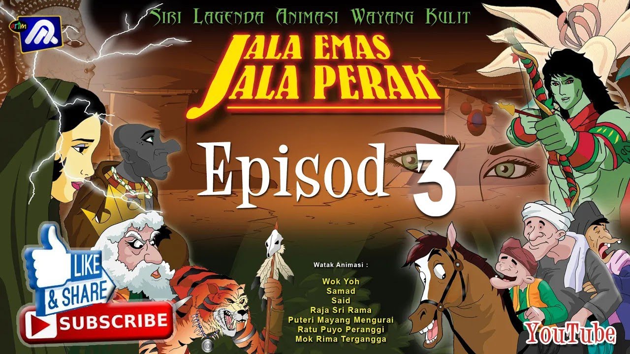 Jala Emas Jala Perak Episod 3.. Wokyoh main teka teki.