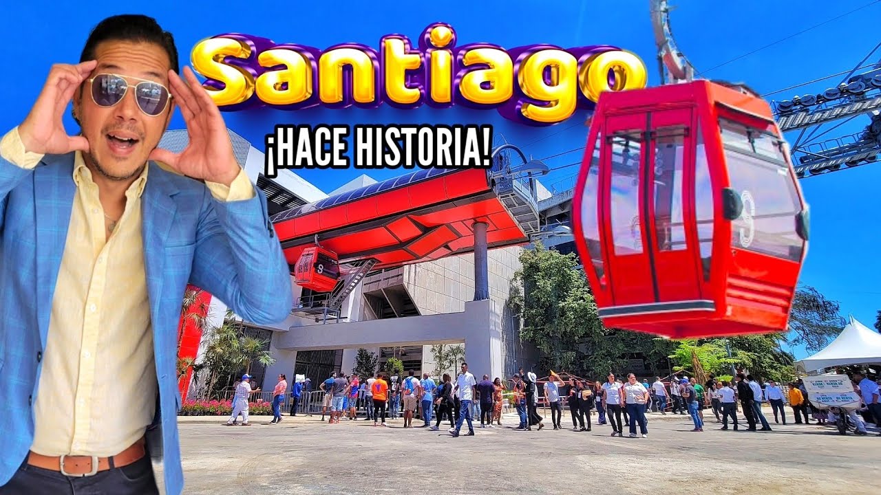 ¡HISTÓRICO! Arrancó el TELEFÉRICO de SANTIAGO.