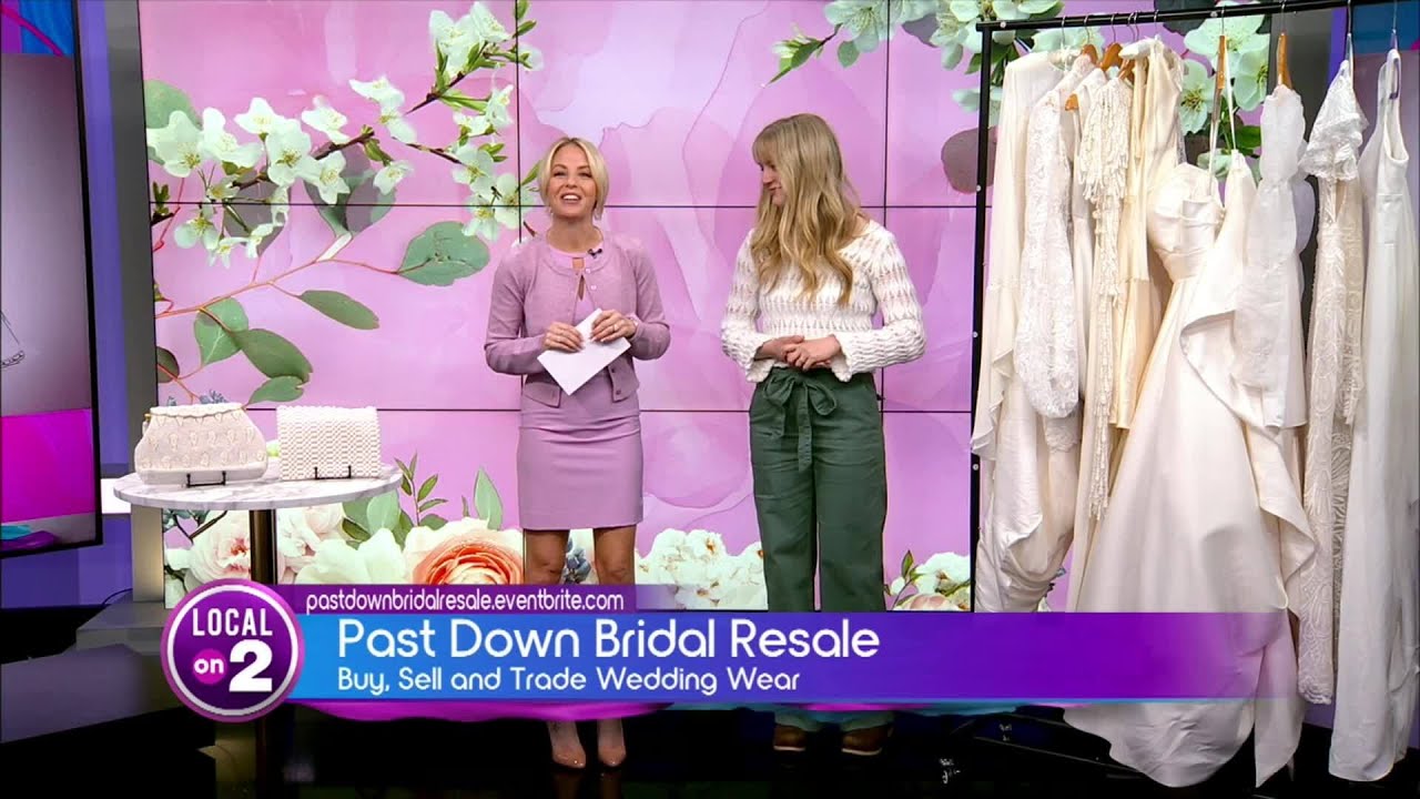 Временный магазин по перепродаже свадебных платьев Past Down Bridal Resale Pop-Up