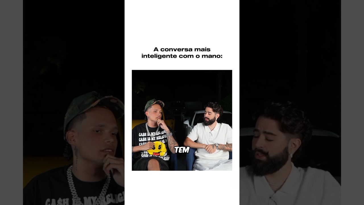 S&oacute; conversa de alto n&iacute;vel: #amigo #ruyter #engra&ccedil;ado #shorts
