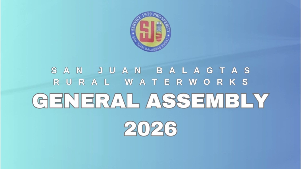 San Juan, Balagtas Rural Waterworks Director's Election 2026