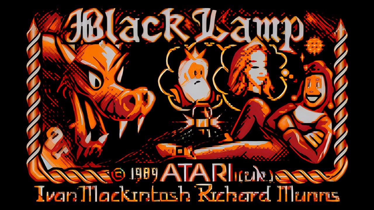 Atari XL/XE - Black Lamp [1989][Longplay]