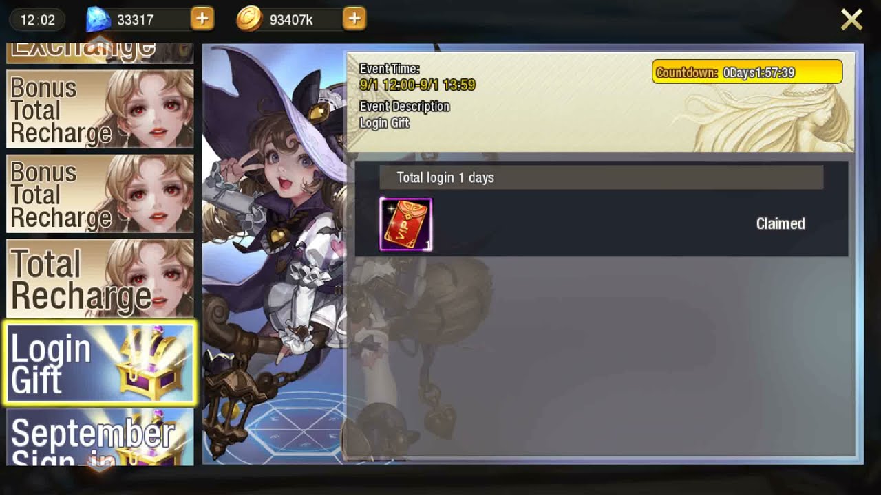League of Angels - Paradise Land - Free Red Envelope Event 01.09.2021 - 03,09,2021