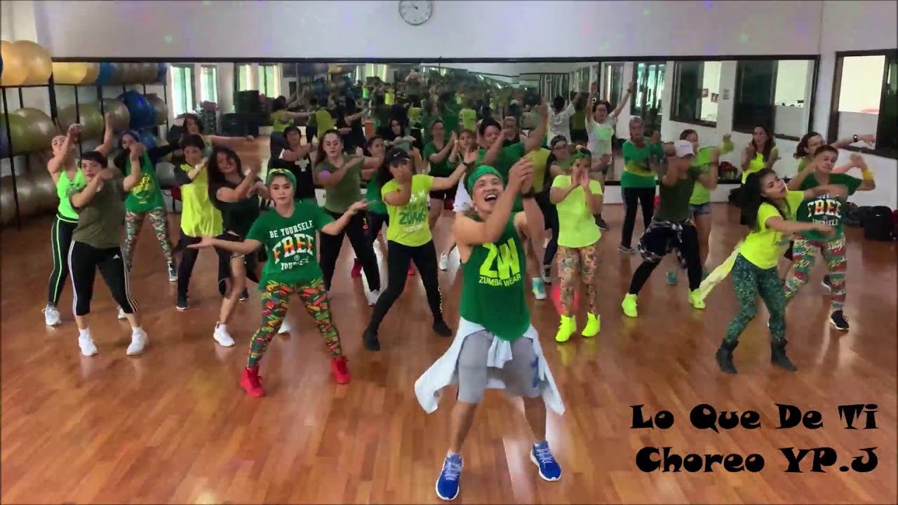 LO QUE DE TI - MARC ANTHONY | ZUMBA | SALSA | CHOREO BY YP.J