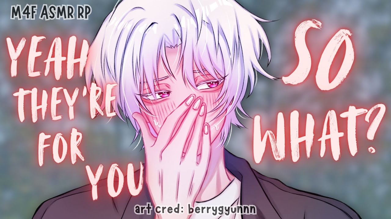 Bully gets flustered after you see him put chocolates into your locker (M4F)(Enemies to lovers)