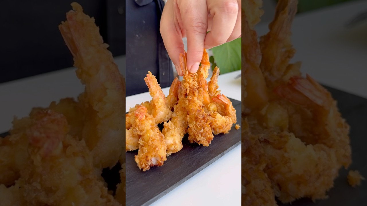Krewetki w tempurze Składniki: #tempura #krewetki #owocemorza #przepis