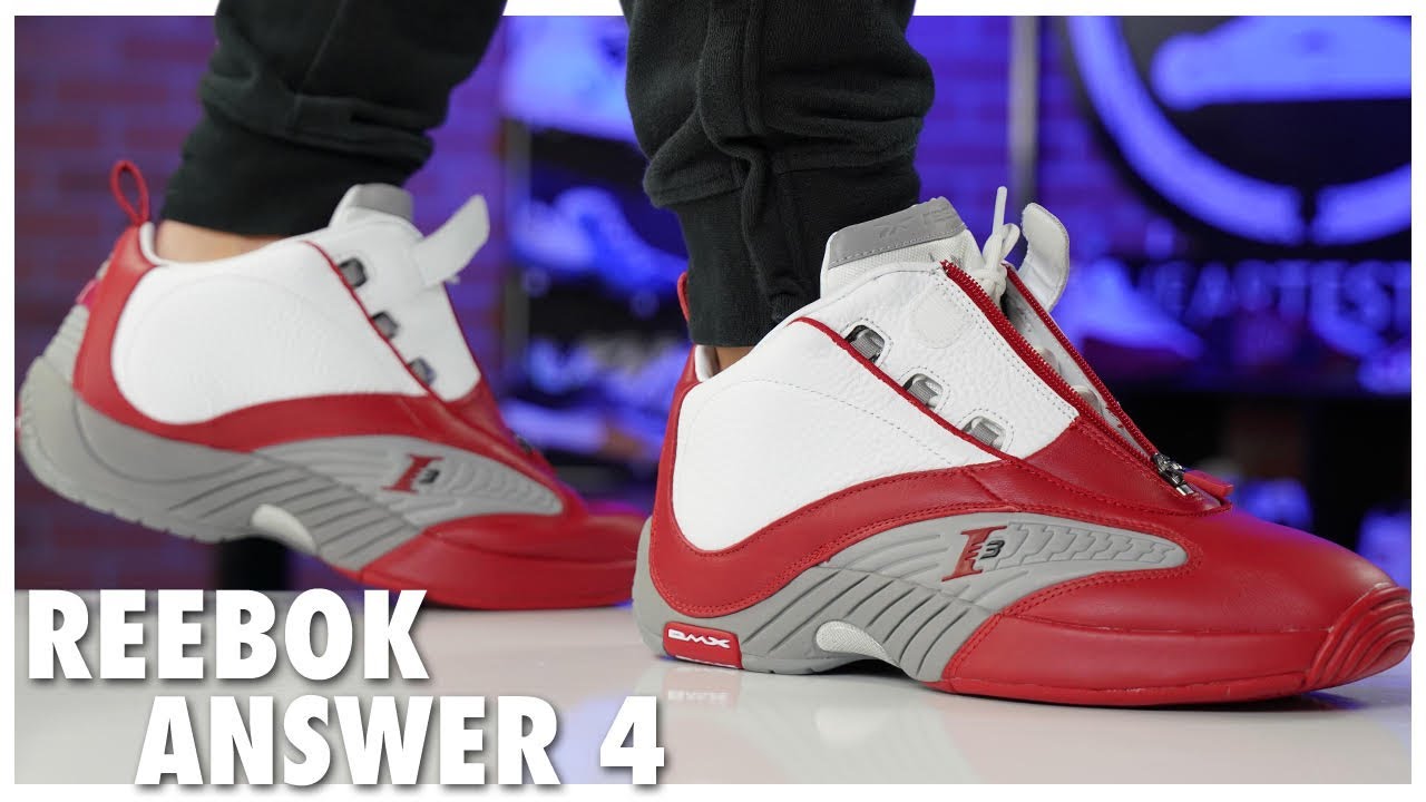 Reebok Answer 4 White/ Red 2021