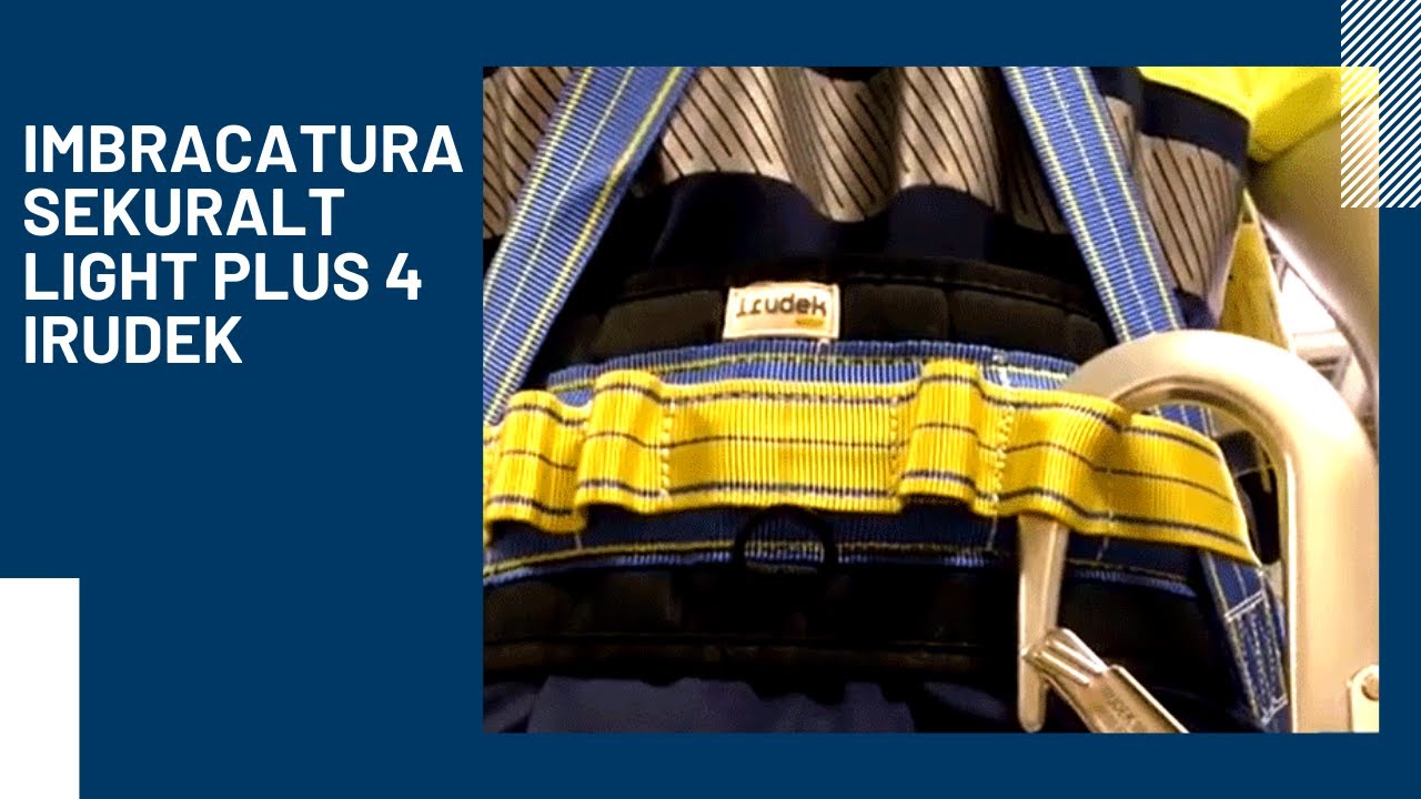 Imbracatura Sekuralt Light Plus 4 - Imbracatura da lavoro Irudek
