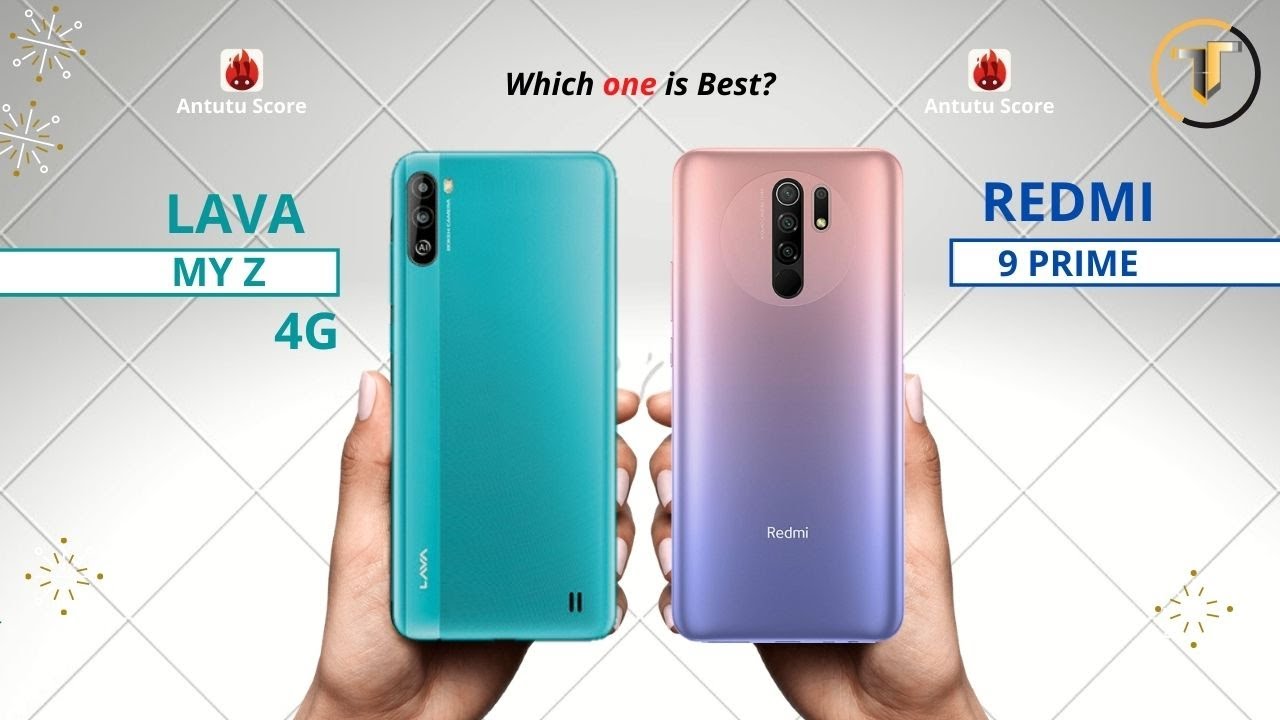 Lava My Z vs Redmi 9 Prime || 6/128GB - World First Customized Phone