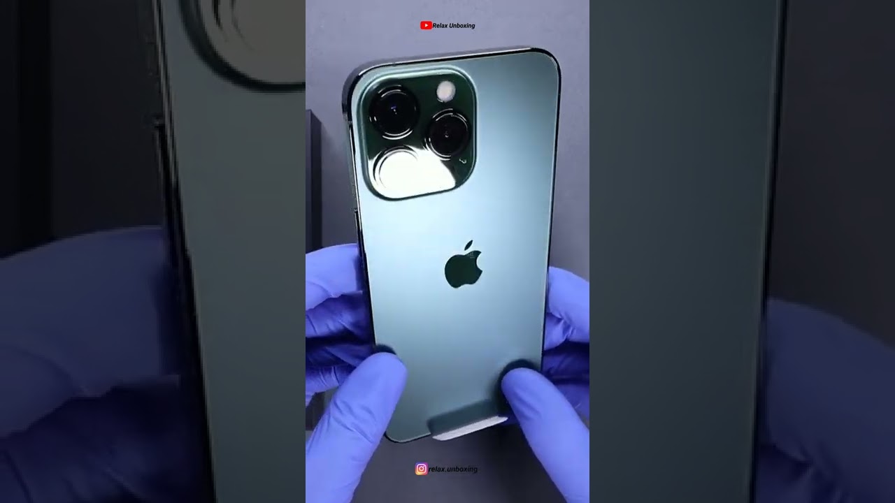 iphone 13 pro unboxing | Relax Unboxing | #iphone13pro #iphone13progreen #relaxunboxing