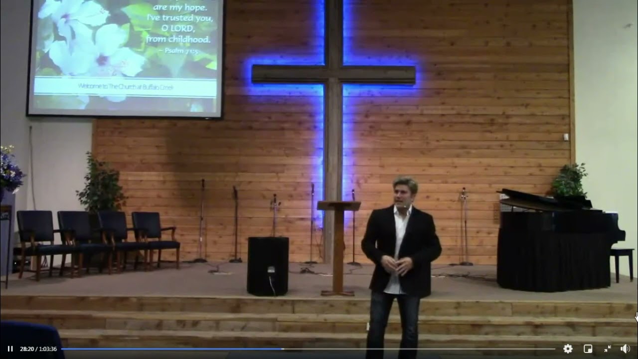 Vic Mignogna Testimony at Buffalo Creek Church