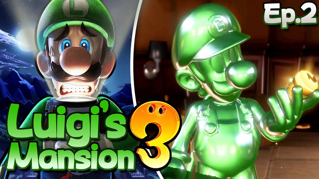 GOMILUIGI y el GUARDIA DE SEGURIDAD! - Luigi's Mansion 3 - PARTE 2