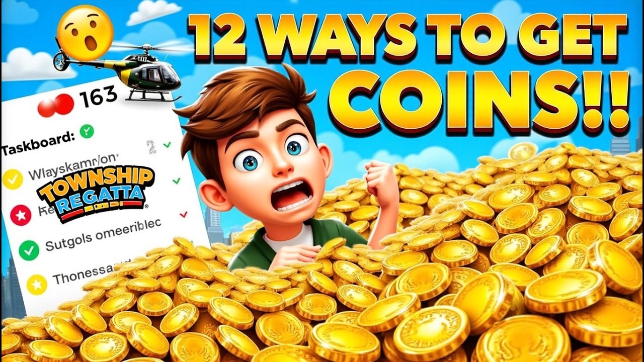 🔥 12 простых способов БЫСТРО заработать монеты в Township! 💰🚜 | Советы, которые обязательно нужно...